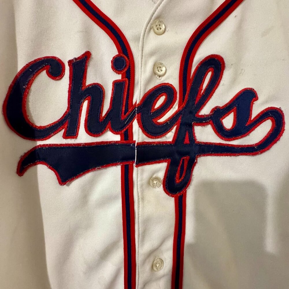 Vintage 1964 Rawlings Chiefs Baseball Jersey size 44 - Rare Find!
